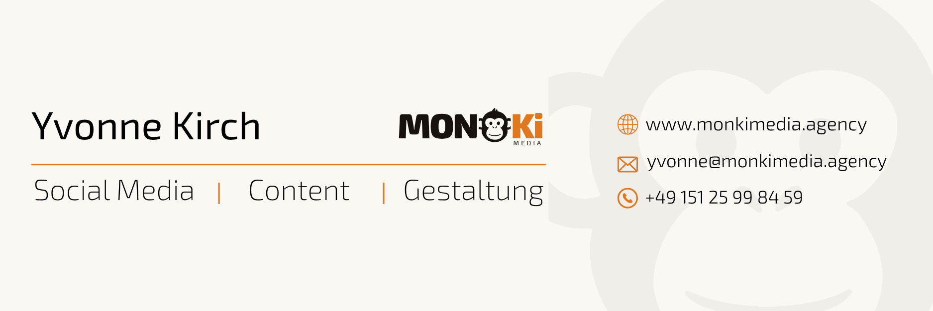 Monki Media · Yvonne Kirch