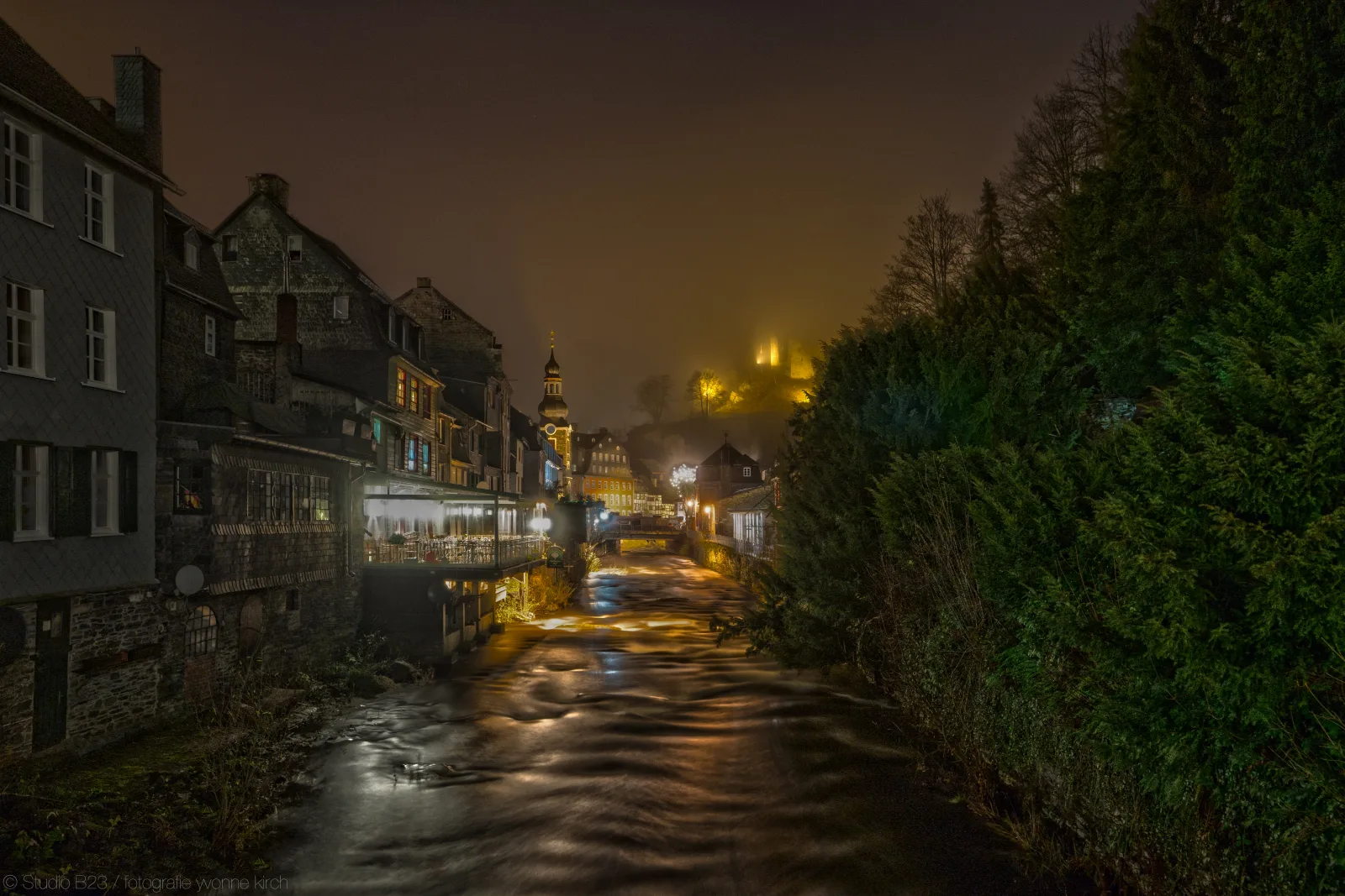 Monschau bei Nacht